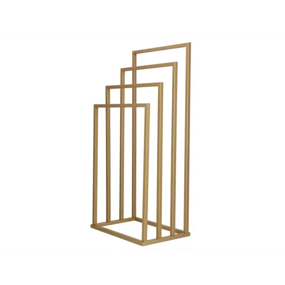 Springos HG0071 | Stalak za ručnike 94 × 45 × 29 cm – čelični okvir s protukliznim kapicama