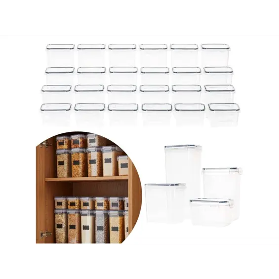 Springos KI0172 | Set od 24 kuhinjske posude – visokokvalitetni komplet