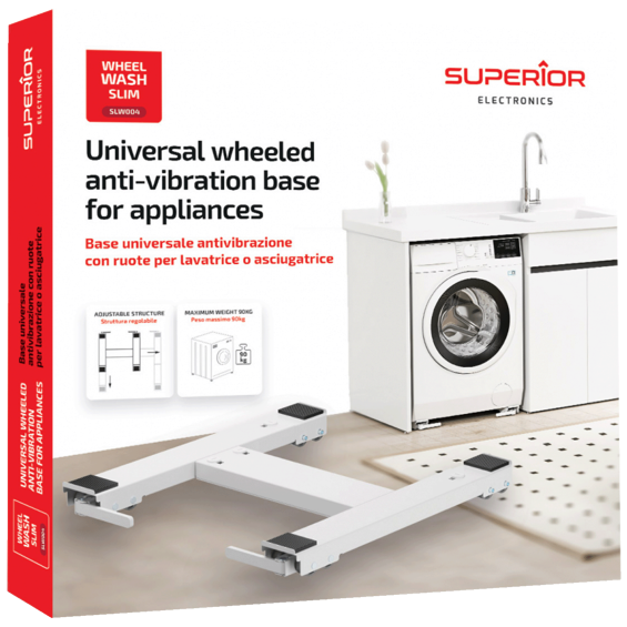 Superior Univerzalna antivibraciona baza na kotačima - Wheel Wash Slim