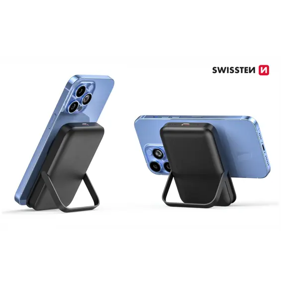 SWISSTEN Bežični Power Bank 10000mAh, PD 20W, USB-C, MagSafe Kompatibilan