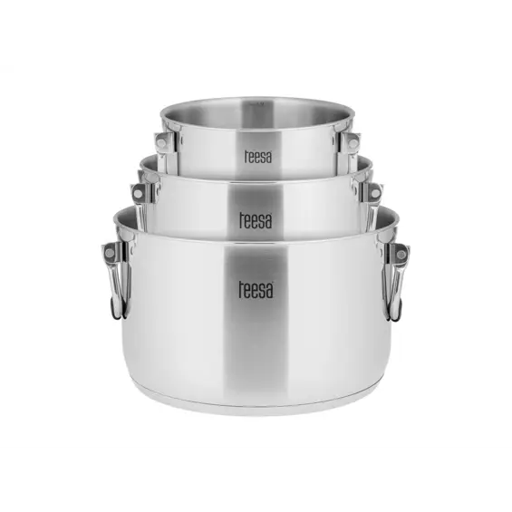 TEESA COOK PRIME set posuda 6 komada – kvalitetne i izdržljive posude za kuhinju