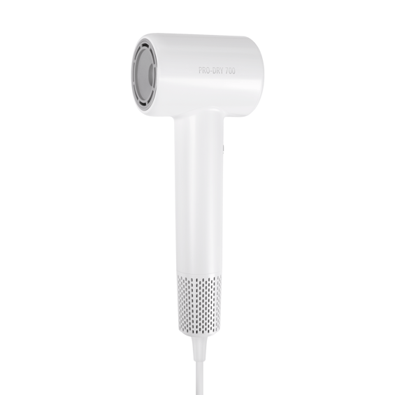 TEESA PRO DRY 700 TSA0530 sušilo za kosu 1600 W – brushless motor, ionizacija, 108.000 o/min, difuzor, bijelo