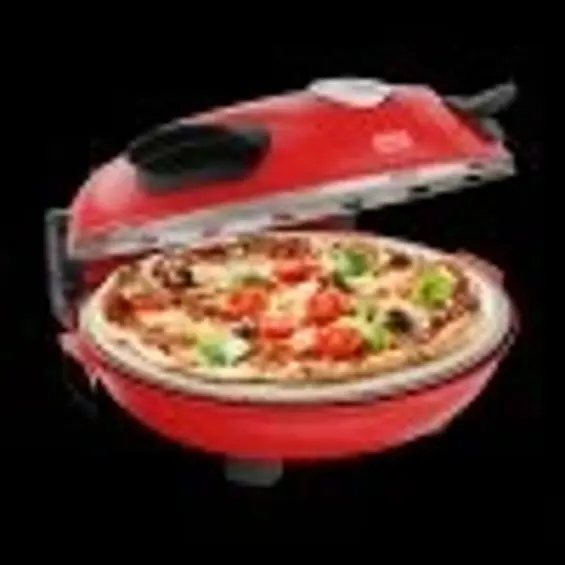 Teesa Supreme+ pizza pećnica 1200 W – Ø32 cm, s prozorom i izmjenjivim kamenom