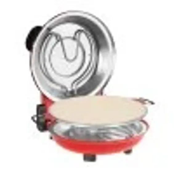 Teesa Supreme+ pizza pećnica 1200 W – Ø32 cm, s prozorom i izmjenjivim kamenom