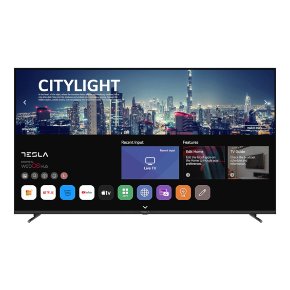 Tesla TV 65E645BUW, 65" (165 cm) 4K Ultra HD Smart LED televizor, webOS
