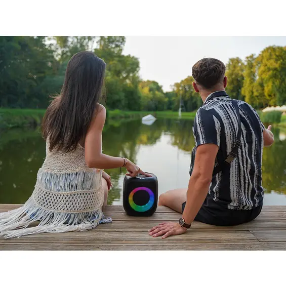 Tracer Cube20 BT TWS prijenosni Bluetooth zvučnik 20 W – crni