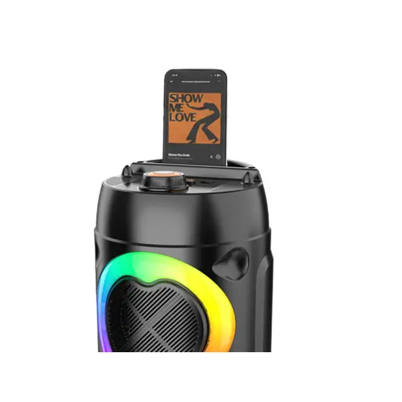 Tracer Powervox P1 TWS BT Bluetooth karaoke zvučnik 20 W, RGB – crni