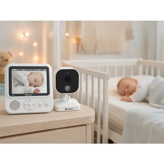 Tracer Senko+ elektronička video dječja kamera s WiFi vezom i noćnim načinom rada