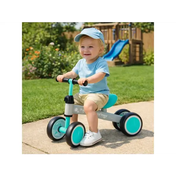 Trike Fix 4-kotačni bicikl/guralica za djecu menta – idealan za prve vožnje