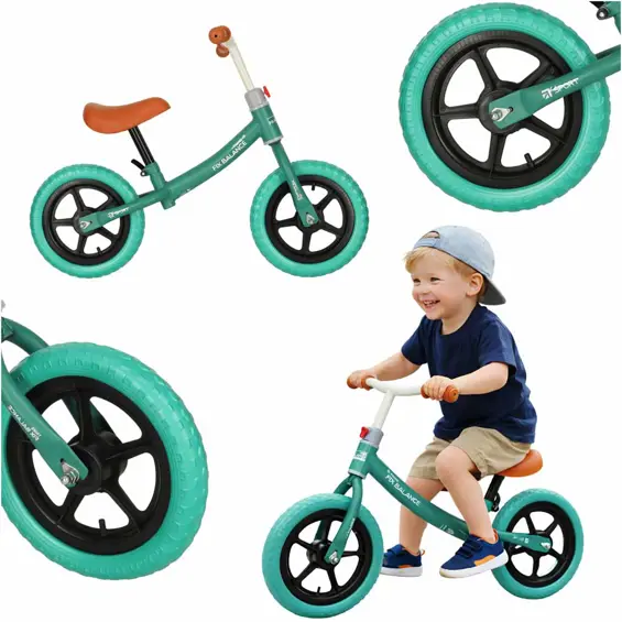 Trike Fix Balance balans bicikl tirkizni – lagani bicikl bez pedala za djecu