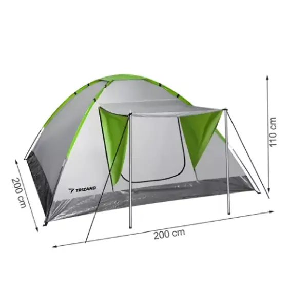 TRIZAND MONTANA šator za 4 osobe 200x200 cm