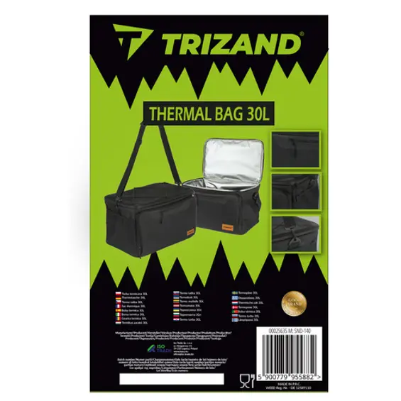 TRIZAND termo torba 30 L – velika rashladna torba za hranu i piće