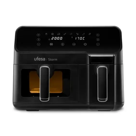 Ufesa Digitalna Zračna Friteza Storm – Dvojna posuda 5,5 L + 3,5 L, 2700 W