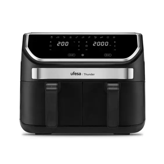 Ufesa Digitalna Zračna Friteza Thunder – 9L (2 posude), 1700 W
