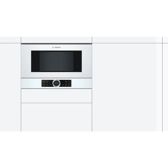 Ugradbena mikrovalna pećnica Bosch BFL634GW1