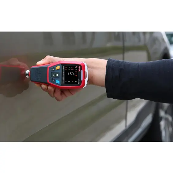 UNI-T UT343D – Digitalni mjerač debljine laka i boje, 0–1250 µm, LCD zaslon 2", memorija 500 mjerenja, USB