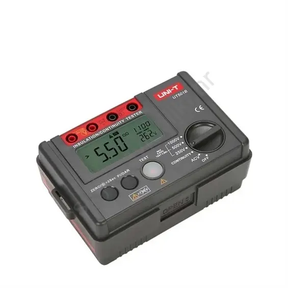 UNI-T UT502A mjerač otpora izolacije do 20 GΩ, 500–2500 V, PI/DAR