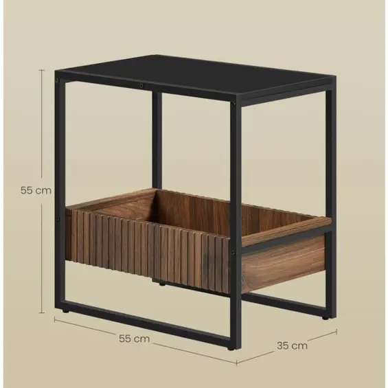 VASAGLE LET820B43  pomoćni stolić