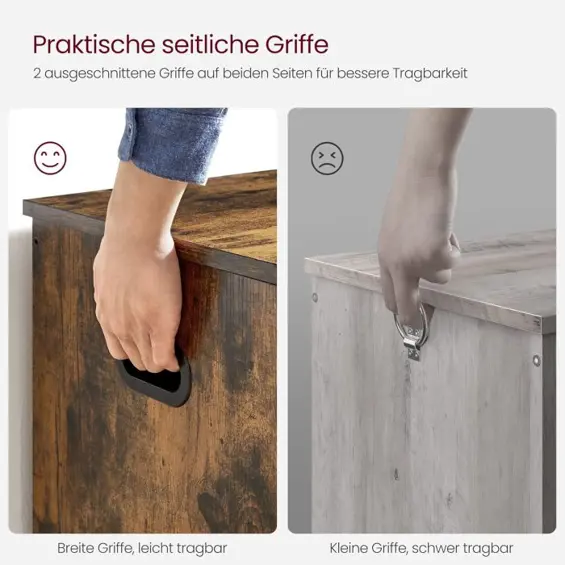 VASAGLE LSB060T01 klupa-kutija za pohranu