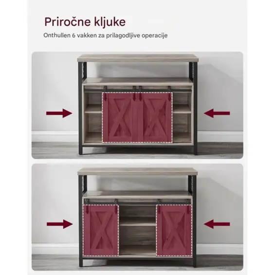 VASAGLE LSC092B02 sideboard ormar