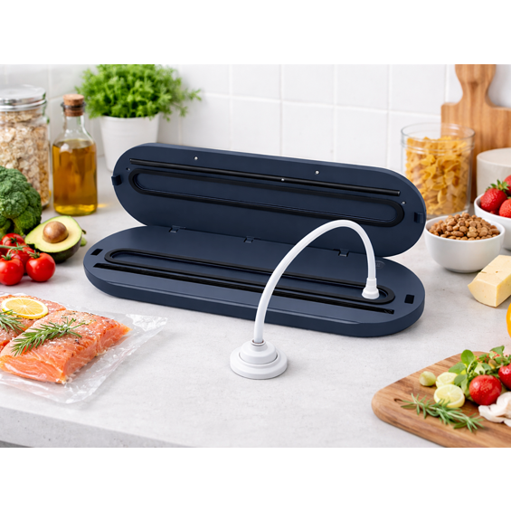 VERK 07515 vakuumski aparat za pakiranje hrane 90 W, -60 kPa, 30 cm + 10 vrećica
