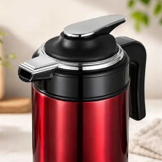 VERK 07542_CZE električno kuhalo za vodu 3,5 L, 1500 W – crveno