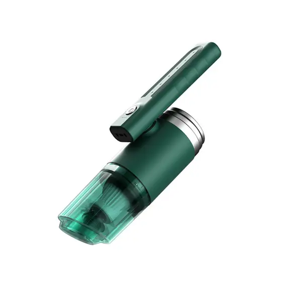 VERK 24511 akumulatorski ručni usisavač 120 W, 14.000 Pa, 4000 mAh + funkcija puhanja – zeleni