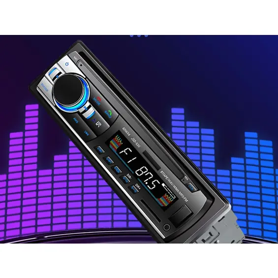 Verk Auto Radio 1 DIN Bluetooth – 4 × 60 W, USB, SD, AUX, Hands-Free, Daljinski Upravljač