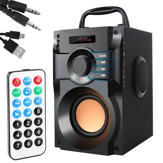 Verk Bluetooth Zvučnik A11 – 10 W, FM Radio, USB, TF Kartica, AUX, Bluetooth
