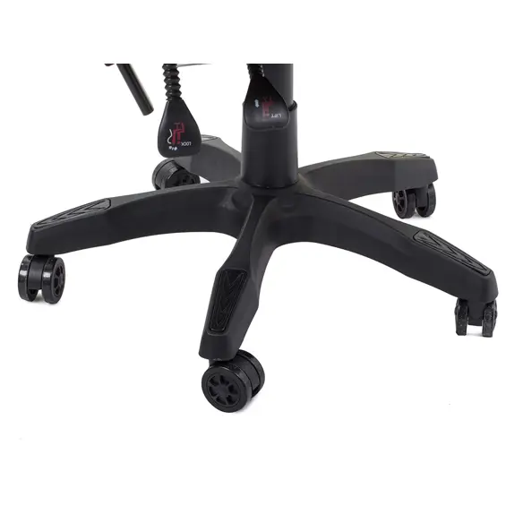 Verk Gaming Stolica s Izvlačivim Osloncem za Noge – Ergonomska, Nosivost 150 kg, Crna