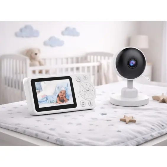 Verk group-Elektronski baby monitor s LCD zaslonom, kamerom i noćnim načinom rada