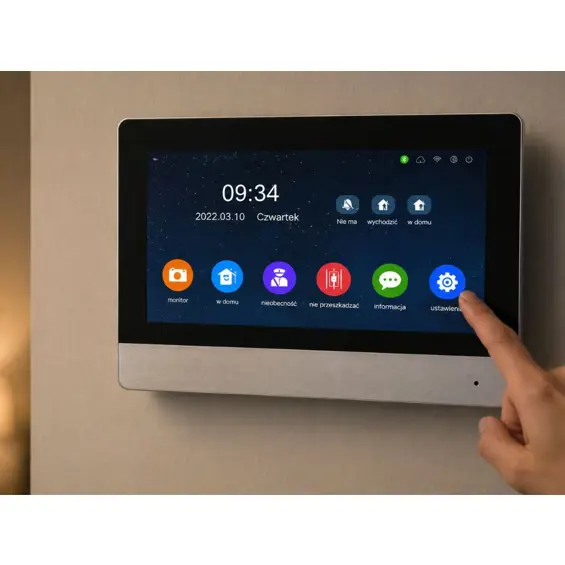 Verk group-WiFi video portafon s kamerom 1080p i 6" touchscreen monitorom Tuya