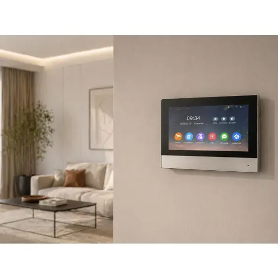 Verk group-WiFi video portafon s kamerom 1080p i 6" touchscreen monitorom Tuya