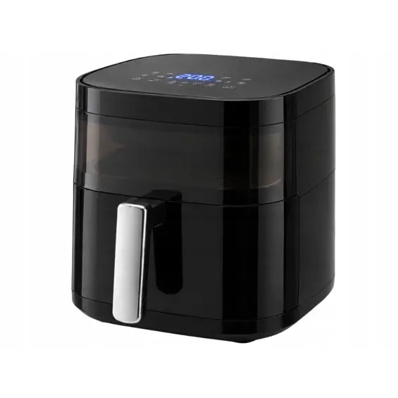 Verk Air Fryer 4 L 1200 W – Friteza na Vrući Zrak s 8 Programa i LED Touch Zaslonom