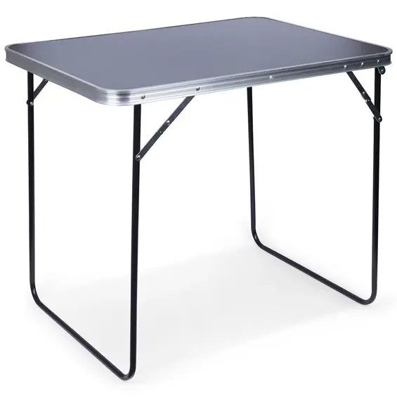 Vilde 489180 sklopivi camping stol 80 × 60 × 70 cm, nosivost 30 kg – grafitni