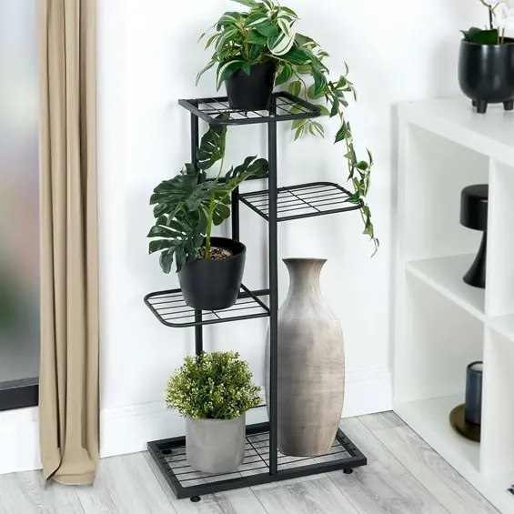 Vilde metalni stalak za cvijeće – 4 razine, 80 cm
