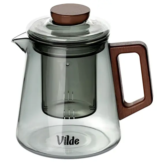 Vilde stakleni čajnik s infuzerom 700 ml – borosilikatno staklo