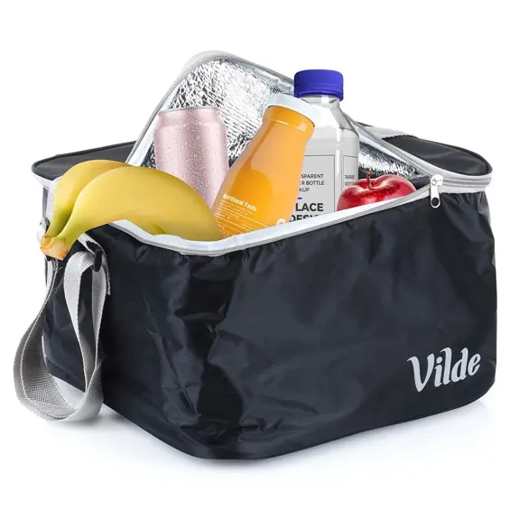 Vilde termo torba 18 L, 31 × 32 × 20 cm, podesiva naramenica – crna