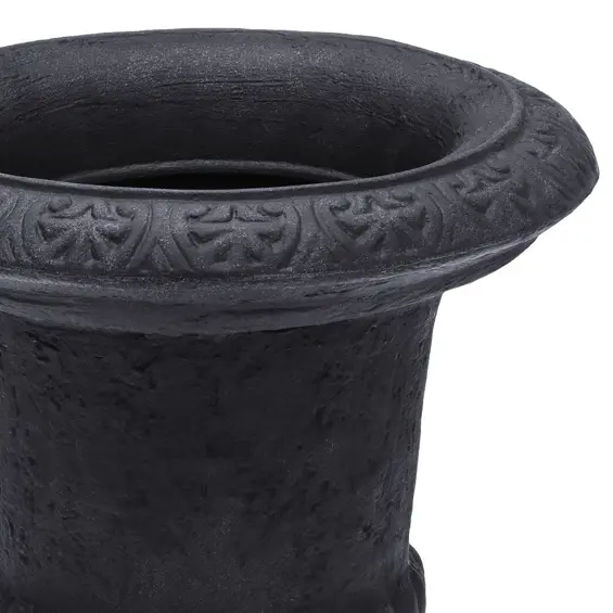 Vilde vrtna tegla za cvijeće u obliku pehara 54 × 38,5 cm – antracit