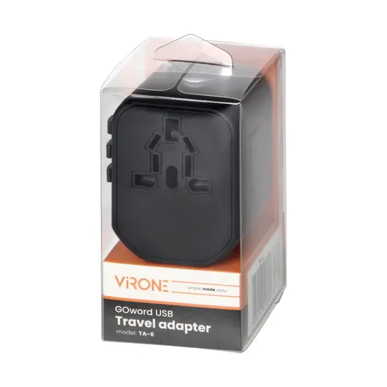 Virone GOworld TA-1 univerzalni putni adapter za više od 200 zemalja