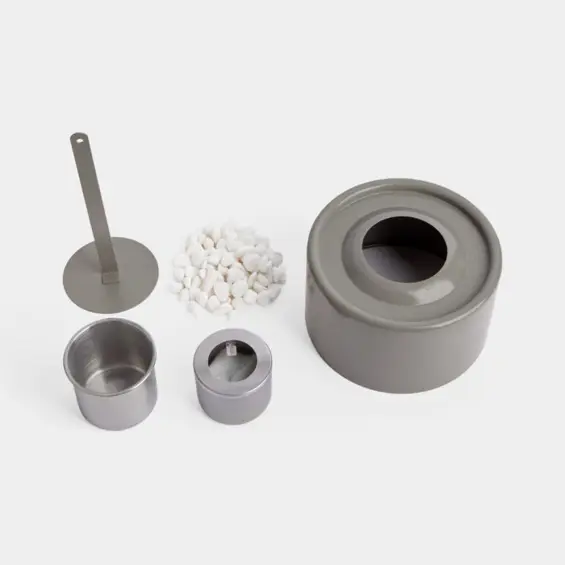 VonHaus 2500647 okrugli stolni kamin