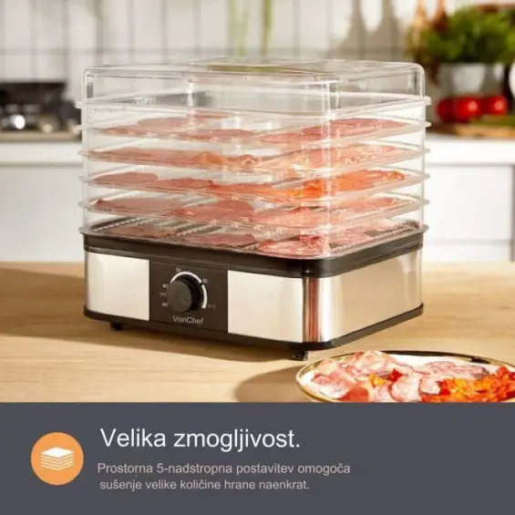 VonHaus DEHYDRA – 5‑slojni kućni dehidrator hrane