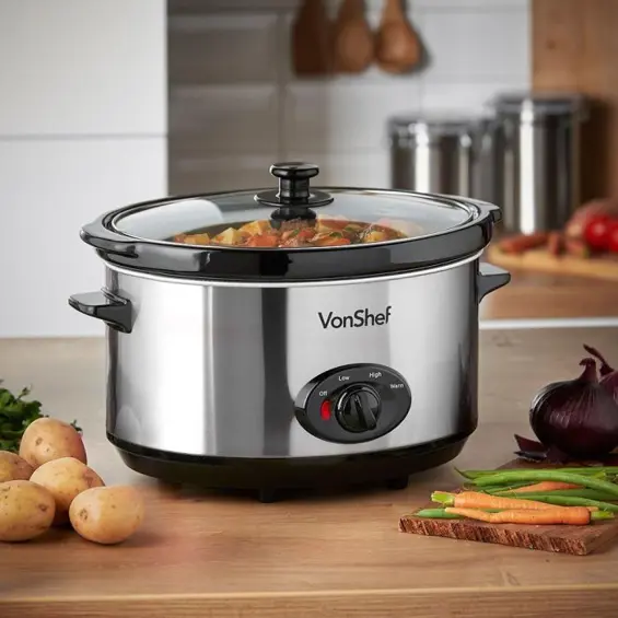 VonShef 2013340 – Električna slow cooker posuda 6,5 L