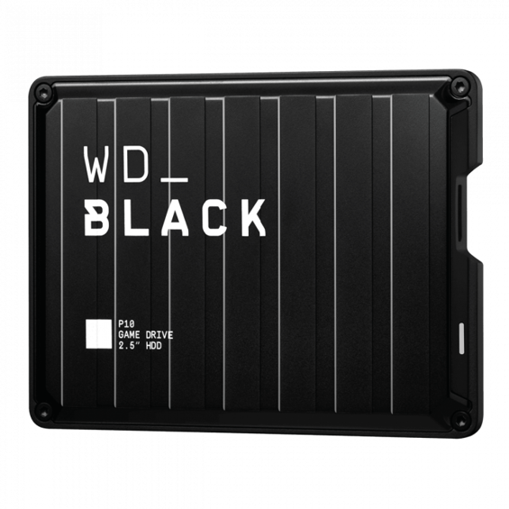 WD_BLACK 5TB P10 Game Drive: Prijenosni 2.5" vanjski HDD za igrače USB 3.2 Gen 1