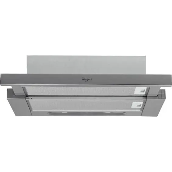 Whirlpool AKR 6390 IX Teleskopska Kuhinjska Napa – 60 cm, 371 m³/h, 3 Brzine i Perivi Aluminijski Filter