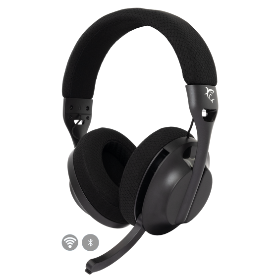 White Shark WGH-2441 Falcon – bežične gaming slušalice (crne)