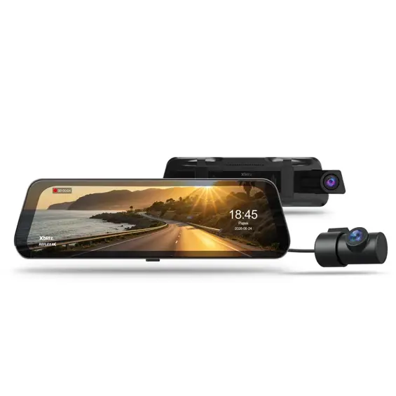 Xblitz Reflex 4K Professional auto kamera u retrovizoru + stražnja kamera, GPS i Wi-Fi