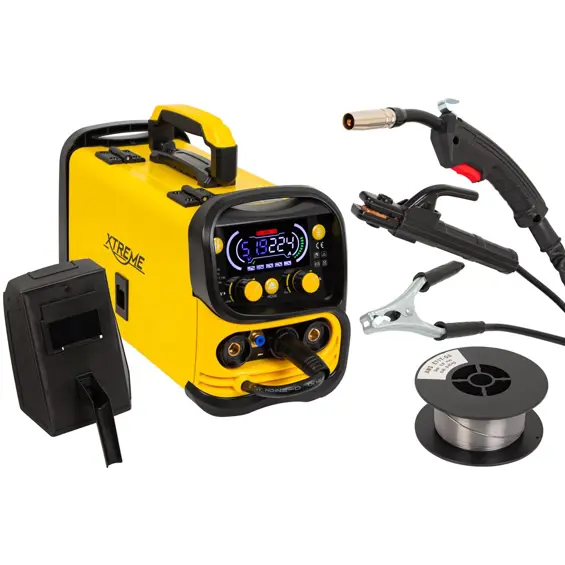 XTREME MIG-350 – Inverterski aparat za zavarivanje 4 u 1, MIG/MAG/MMA/TIG LIFT, 350 A, IGBT, 230 V
