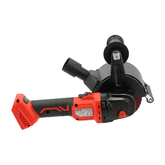 YATO YT-81950 – Akumulatorska satinirna brusilica 18 V, bezčetkasti motor, 120 mm