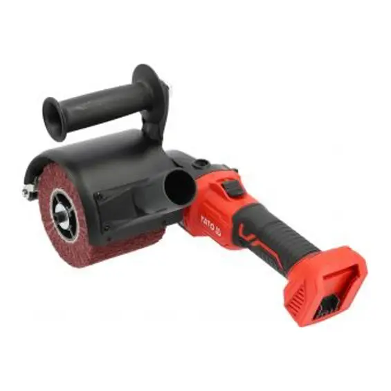 YATO YT-81950 – Akumulatorska satinirna brusilica 18 V, bezčetkasti motor, 120 mm